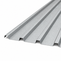 Trapezblech TR40 aus verzinktem Stahl mit tiefen Rippen, Packshot auf weissem Grund